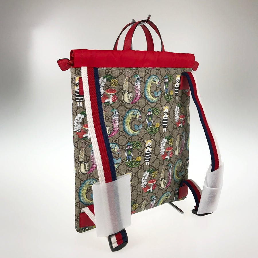 GUCCI GG Supreme Children's Yoko Higuchi 550775 Backpack | AlmaBagz