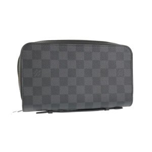 LOUIS VUITTON Damier Graphite Zippy XL N41503 Wallet bag | AlmaBagz