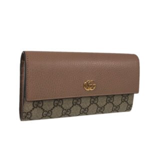 GUCCI GG Marmont Continental Wallet 456116 Long wallet bifold | AlmaBagz