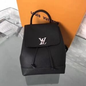 Louis Vuitton Lockme Backpack Noir | AlmaBagz