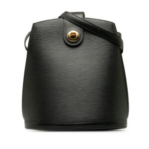 Louis Vuitton Epi Cluny Shoulder Bag M52252 Noir Black Leather Women's | AlmaBagz