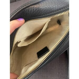 Gucci Soho Leather Bag Black | AlmaBagz