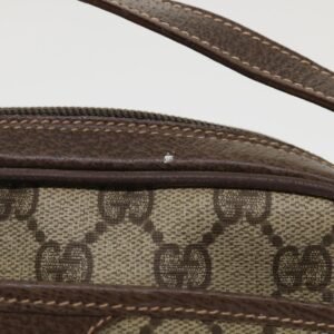 GUCCI GG Canvas Shoulder Bag PVC Leather Beige 001.58.6594  fm2522 | AlmaBagz