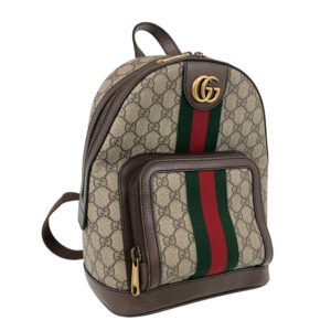 GUCCI GG Supreme GG Small Backpack Double G Backpack Backpack | AlmaBagz