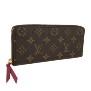 LOUIS VUITTON Monogram Portefeuille Clemence M60742 Long wallet Round zipper | AlmaBagz