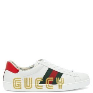 Gucci New Ace Glitter Sneakers | AlmaBagz