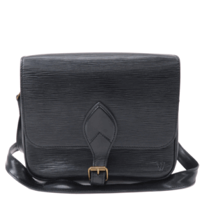 Louis Vuitton Epi Cartouchiere Shoulder Bag Noir M52242 Used | AlmaBagz