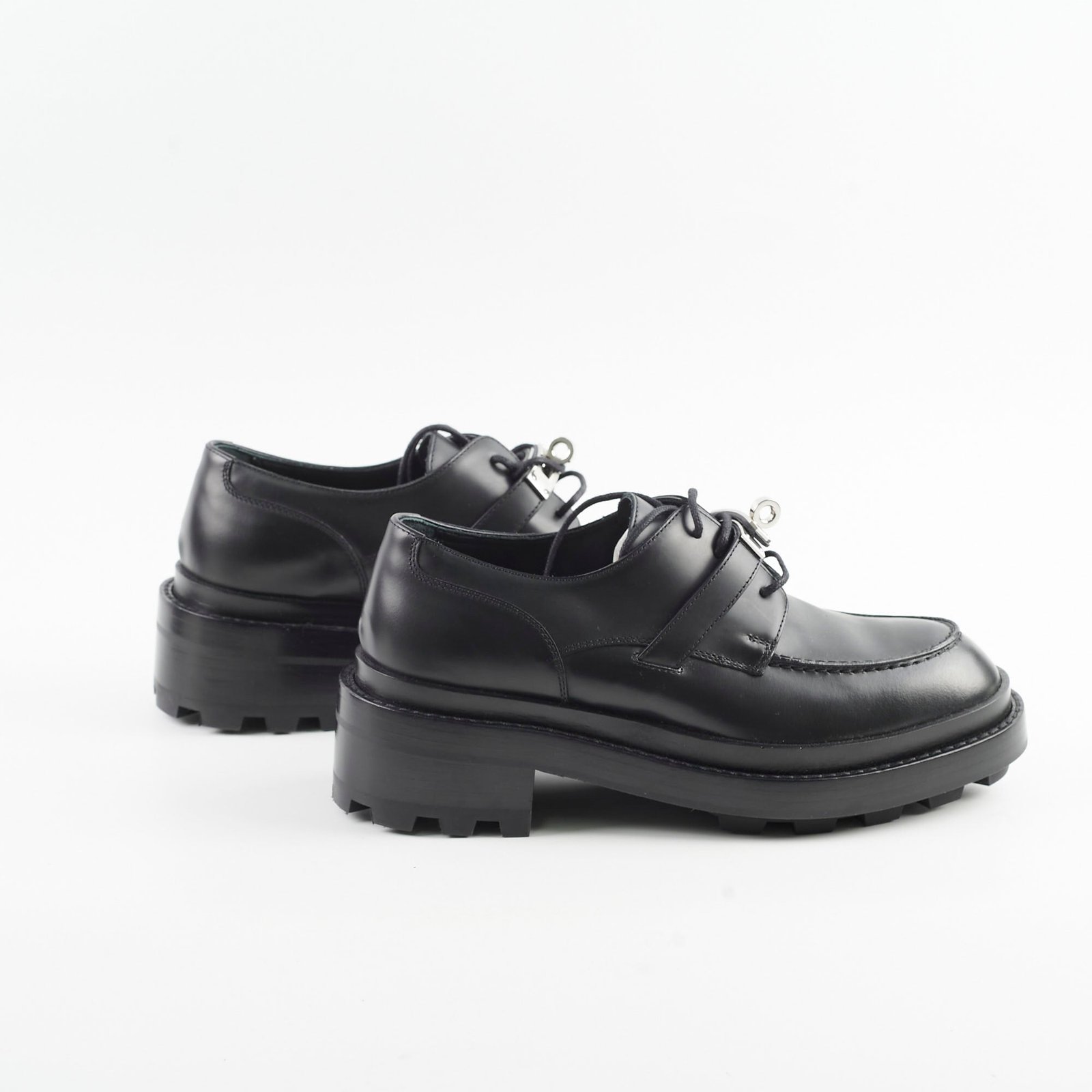 Hermes Loafers Black Size 36.5 | AlmaBagz