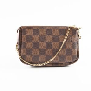 Louis Vuitton Mini Pochette Damier Ebene | AlmaBagz