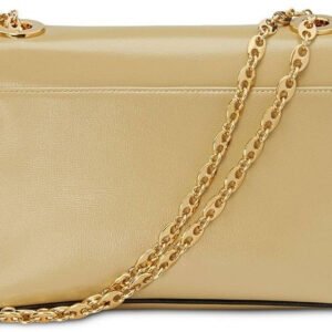 Gucci GG Motif Marina Shoulder Bag in Taupe | AlmaBagz