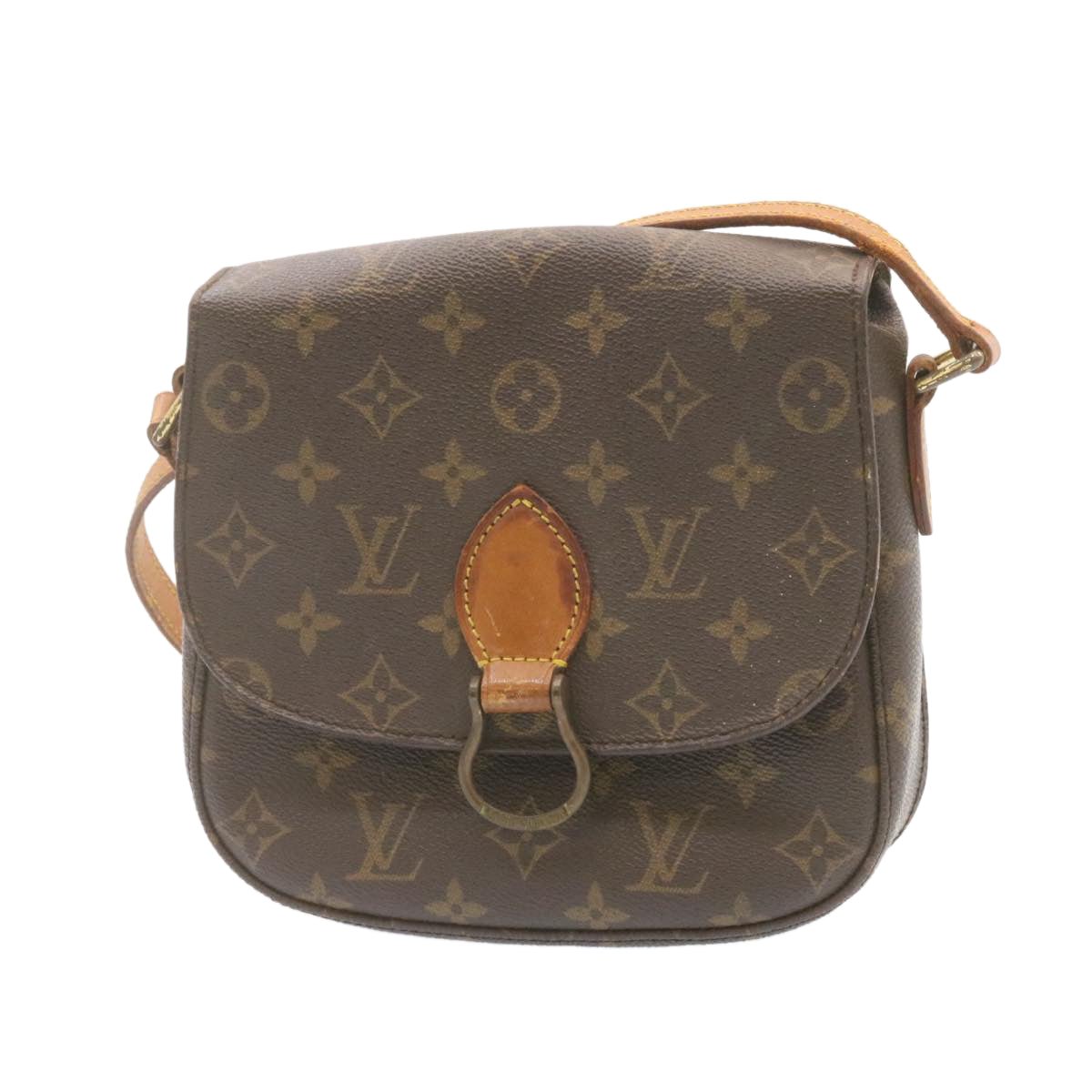 LOUIS VUITTON Monogram Saint Cloud MM Shoulder Bag M51243 LV Auth am1071g | AlmaBagz