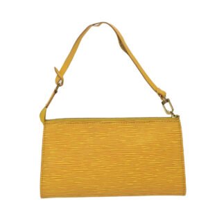 LOUIS VUITTON Epi Pochette Accessoires Pouch Yellow M52989 LV Auth am2512g | AlmaBagz
