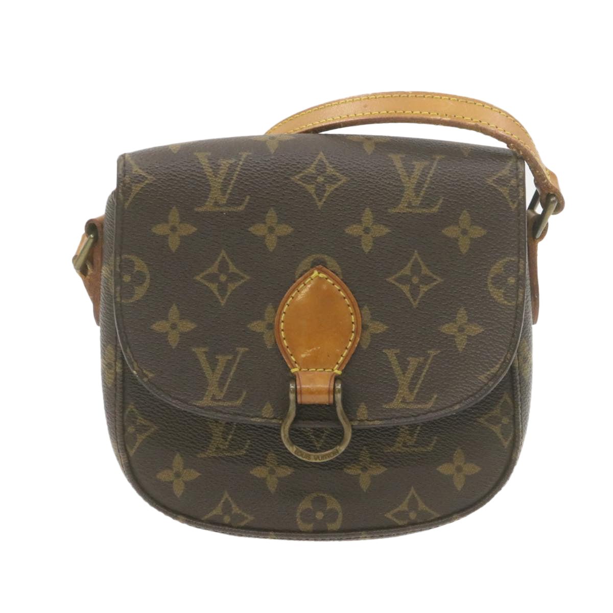 LOUIS VUITTON Monogram Saint Cloud PM Shoulder Bag M51244 LV Auth am608g | AlmaBagz