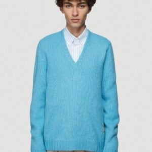 Gucci Men Logo Patch Sweater | AlmaBagz