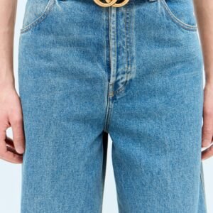 Gucci Men Gg Grained-Leather Belt | AlmaBagz
