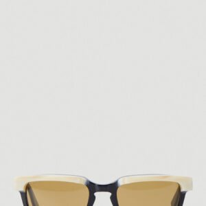 Gucci Men Contrast Trims Rectangular Sunglasses | AlmaBagz