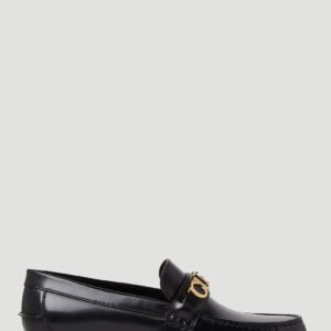 Gucci Men Logo Plaque Loafers | AlmaBagz