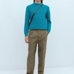 Gucci Men Logo Embroidery Knit Sweater | AlmaBagz