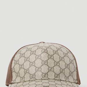Gucci Men Gg Monogram Baseball Cap | AlmaBagz