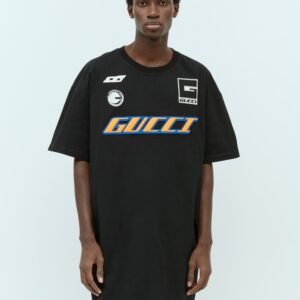 Gucci Men Logo Emblems T-Shirt | AlmaBagz