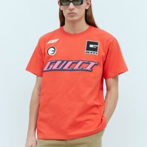 Gucci Men Logo Emblems T-Shirt | AlmaBagz