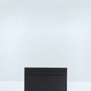 Gucci Men Gg Rubber-Effect Cardholder | AlmaBagz