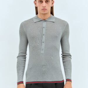 Gucci Men Extra Fine Cashmere Rib Sweater | AlmaBagz