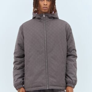 Gucci Men Gg Reversible Nylon Jacket | AlmaBagz