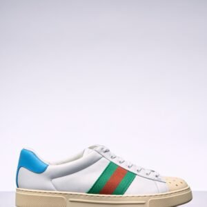 Gucci Men Ace Sneaker With Web | AlmaBagz