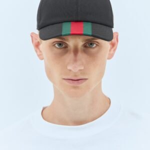 Gucci Men Web Baseball Cap | AlmaBagz