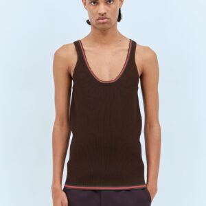 Gucci Men Web Tank Top | AlmaBagz