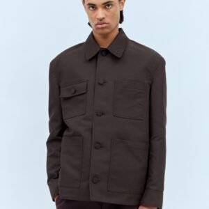 Gucci Men Technical Cotton-Blend Jacket | AlmaBagz