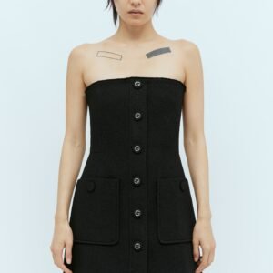 Gucci Women Tweed Mini Dress | AlmaBagz