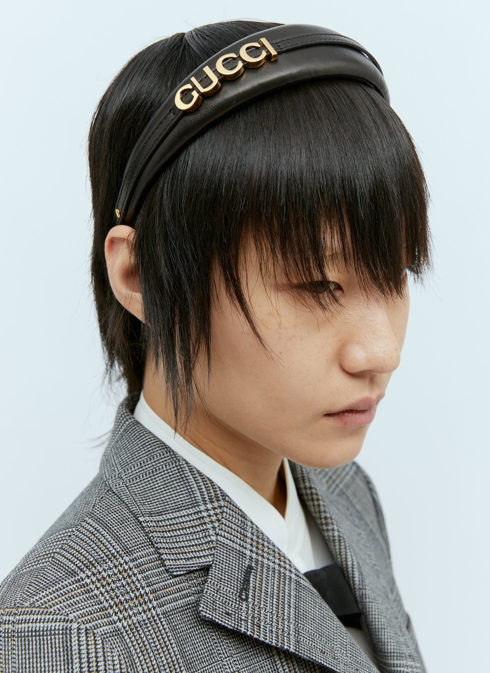 Gucci Women Logo Plaque Headband | AlmaBagz