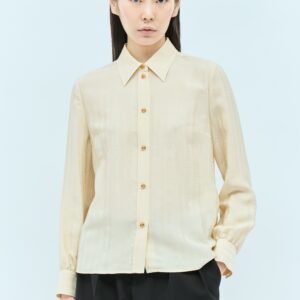 Gucci Women Horsebit Silk Shirt | AlmaBagz