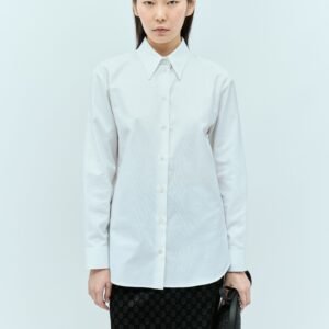 Gucci Women Embroidered Classic Shirt | AlmaBagz