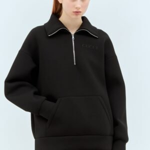 Gucci Women Logo Embossed Sweater | AlmaBagz