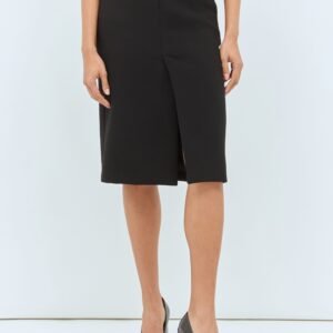 Gucci Women Light Wool Crepe Skirt | AlmaBagz