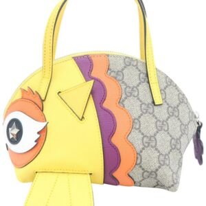 Gucci Brid Children Gg Supreme Grey Canvas Tote | AlmaBagz
