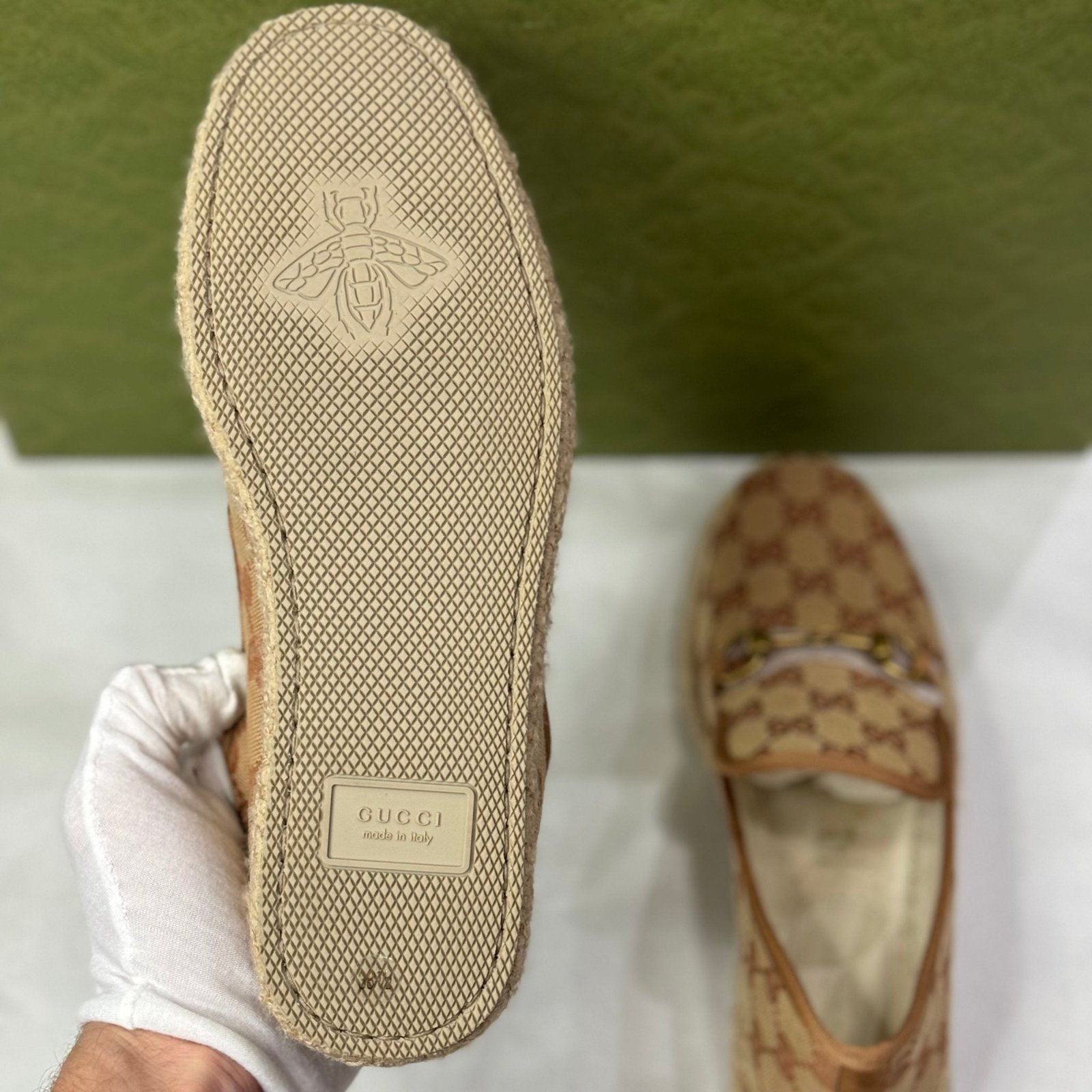 Gucci - Espadrilles T. 38,5 | AlmaBagz - Image 4