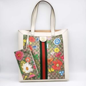 Gucci GG Ophidia Flora Large Tote Bag Brand New | AlmaBagz