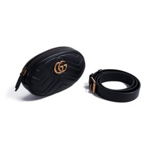 Gucci Marmont Matelassé Leather Belt Bag | AlmaBagz
