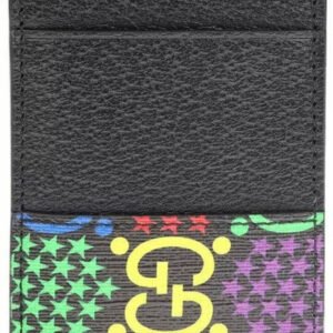Gucci GG Psychedelic Leather Card Case | AlmaBagz