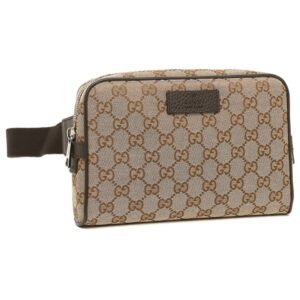 Gucci Original GG Guccissima Canvas Beige Belt Bag 449174 | AlmaBagz