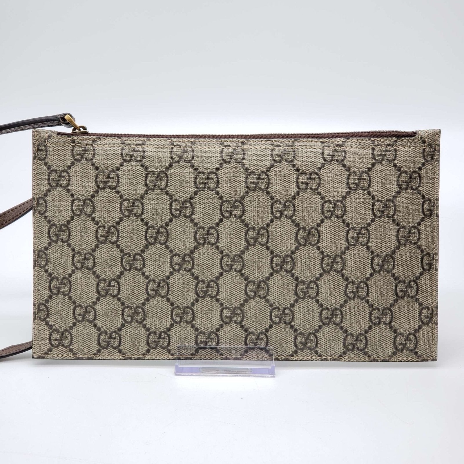Gucci Pouch/Wristlet Canvas Bag | AlmaBagz