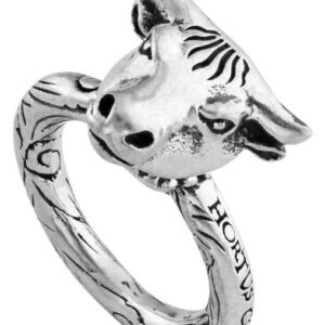Gucci Anger Forest Bulls Head Ring in Sterling Silver | AlmaBagz