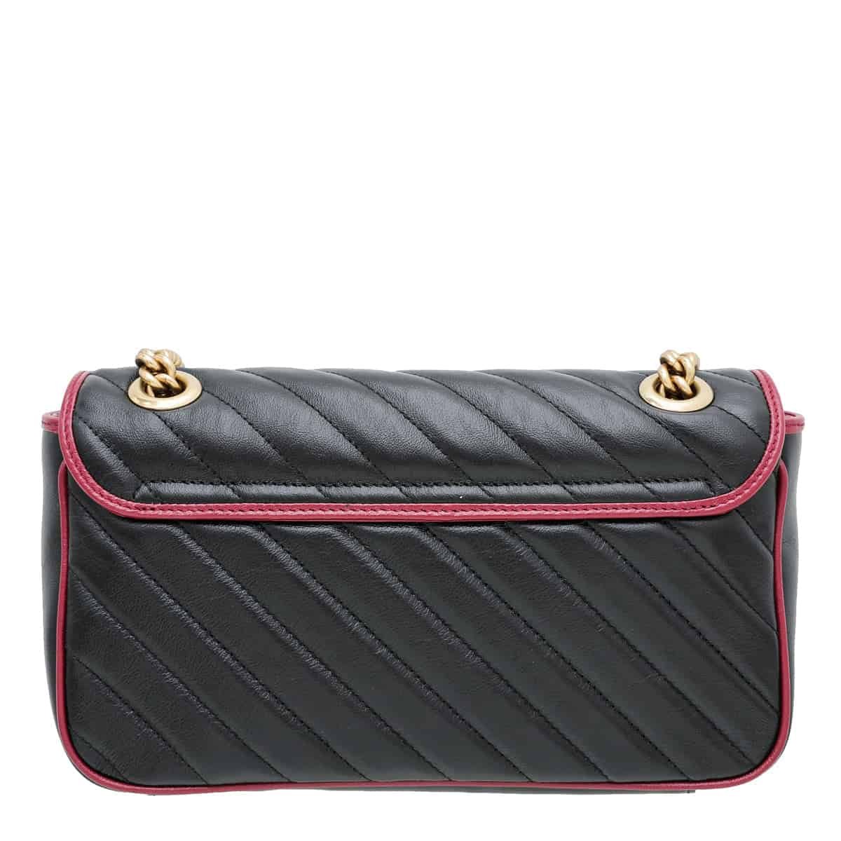 Gucci Bicolor GG Marmont Small Bag | AlmaBagz