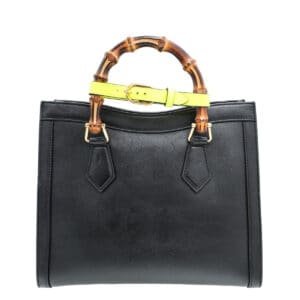 Gucci Black Diana Small Tote Bag | AlmaBagz
