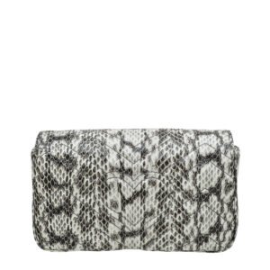 Gucci Off White Python GG Marmont Super Mini Bag | AlmaBagz