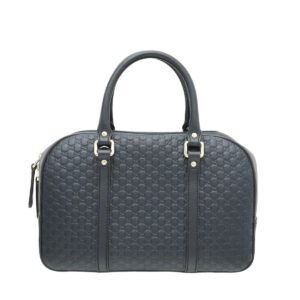 Gucci Blue GG MicroGuccissima Crossbody Bag | AlmaBagz